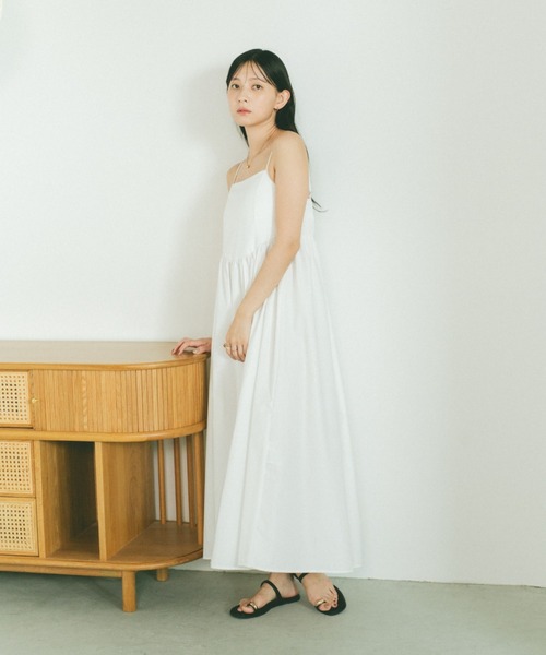Saint Laurent Strapless Maxi Dress in Cannelle | FWRD