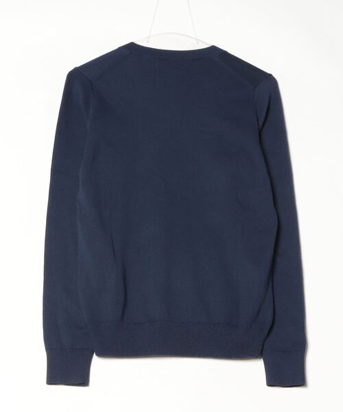 POLO GOLF(ポロ ゴルフ)の「コットンブレンド Vネック セーター(ニット/セーター・レディース・ネイビー系1・S/M/XS)」の2枚目の写真