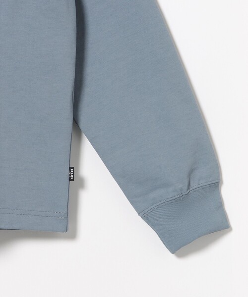 BEAMS HEART（ビームスハート）の「コットン ライク 多機能 カットソー（速乾・毛玉軽減）（Tシャツ/カットソー・メンズ・ホワイト/ブルー・SMALL/MEDIUM/LARGE）」の8枚目の写真