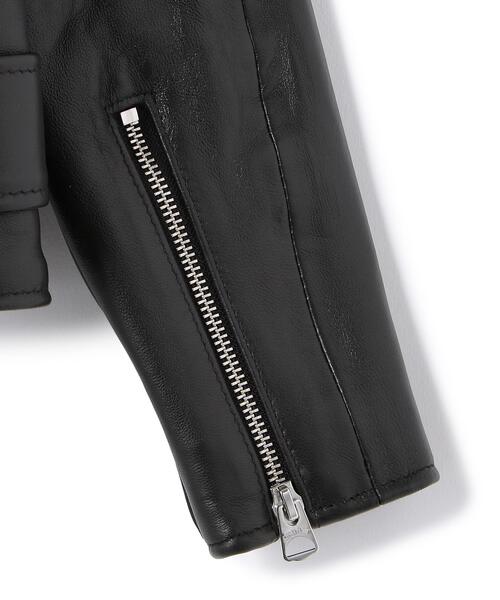 schott（ショット）の「Schott/ショット/217US SHEEP ONESTAR/シープ ワンスター ジャケット（ライダースジャケット・メンズ・ブラック・36/44/40/38/42/34）」の10枚目の写真