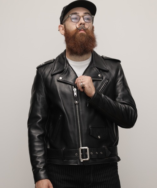 Schott × FLAPH （ショット×フラウ） ウールジャケット ライダース