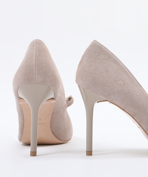 SEVEN TWELVE THIRTY（セヴントゥエルヴサーティー）の「スティレットヒールパールストラップﾊﾟﾝﾌﾟｽ（パンプス・レディース・ブラック/レッド系その他/グレイッシュベージュ/ブラック系その他・22cm/22.5cm/23cm/23.5cm/24cm/24.5cm）」の18枚目の写真