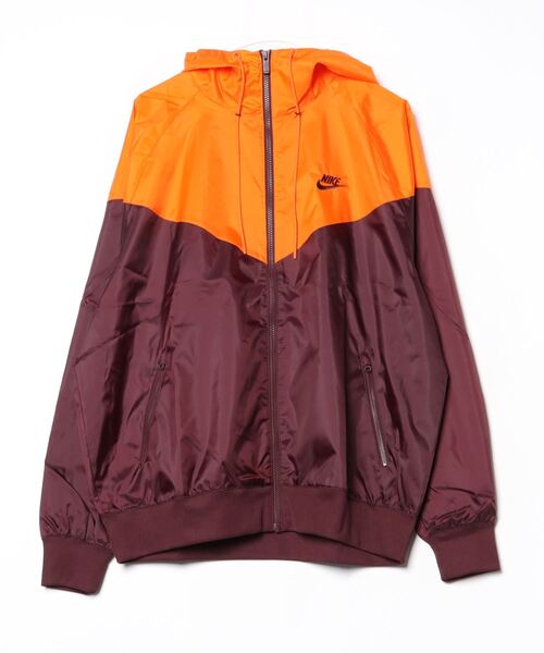 NIKE ナイキ 極美品　ナイロンジャケット　ロゴ　赤　バイカラー　完売品 極美品】NIKE ナイキ ウーブンジャケット 刺繍ロゴ 人気XLサイズ