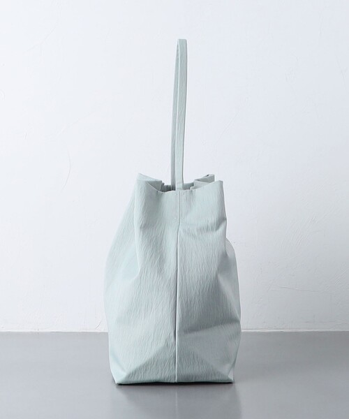 MARY AL TERNA（メアリオルターナ）の「＜MARY AL TERNA＞WRAP トートバッグ（トートバッグ・レディース・ライトグレー/イエロー・FREE）」の5枚目の写真