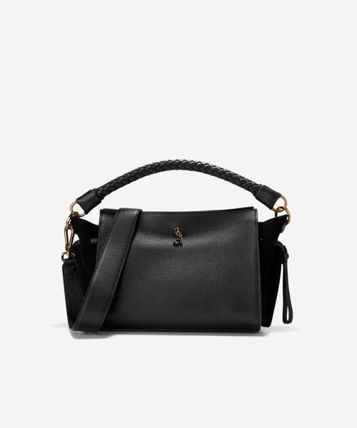 COLE HAAN ブラック ショルダーバッグ コール ハーン COLE HAAN コンバーチブルナイロンショルダー