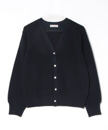 TOKYO SHIRTS | 畔編みVネック レディースニットカーディガン(カーディガン/ボレロ)