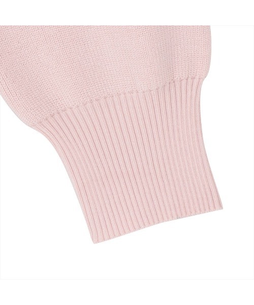 TOKYO SHIRTS（トウキョウシャツ）の「畔編みVネック レディースニットカーディガン（カーディガン/ボレロ・レディース・ベージュ/ネイビー/ピンク/イエロー・LL/M/L）」の5枚目の写真