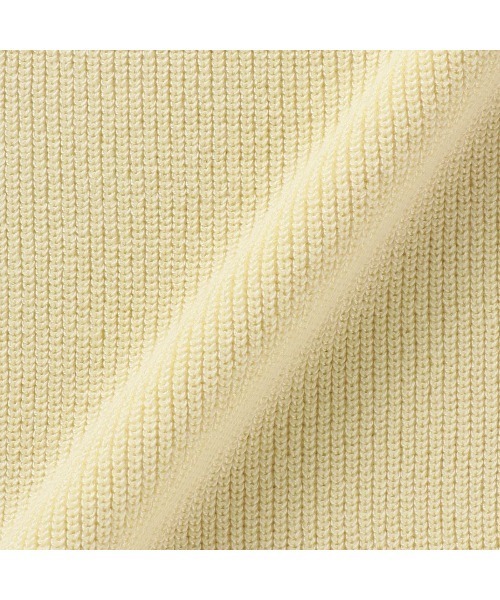 TOKYO SHIRTS（トウキョウシャツ）の「畔編みVネック レディースニットカーディガン（カーディガン/ボレロ・レディース・ベージュ/ネイビー/ピンク/イエロー・LL/M/L）」の13枚目の写真