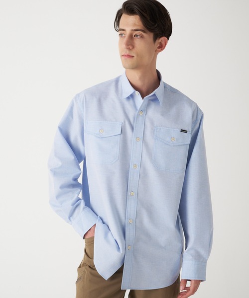 Eddie Bauer(エディーバウアー)の「アドベンチャー シャツ(シャツ/ブラウス・メンズ・ネイビー/マスタード/グレイッシュブルー/チャコール・M/L/XL/XXL/S)」の4枚目の写真