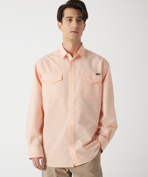 Eddie Bauer(エディーバウアー)の「アドベンチャー シャツ(シャツ/ブラウス・メンズ・ネイビー/マスタード/グレイッシュブルー/チャコール・M/L/XL/XXL/S)」の1枚目の写真