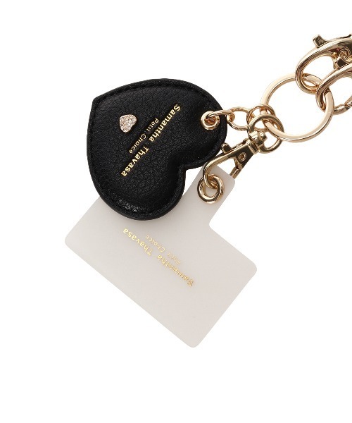 Samantha Thavasa Petit Choice（サマンサタバサ　プチチョイス）の「カラフルハート スマホストラップ（スマホケース/カバー・レディース・ブラック/ピンクベージュ/ミント/ライトブルー/イエロー・FREE）」の16枚目の写真