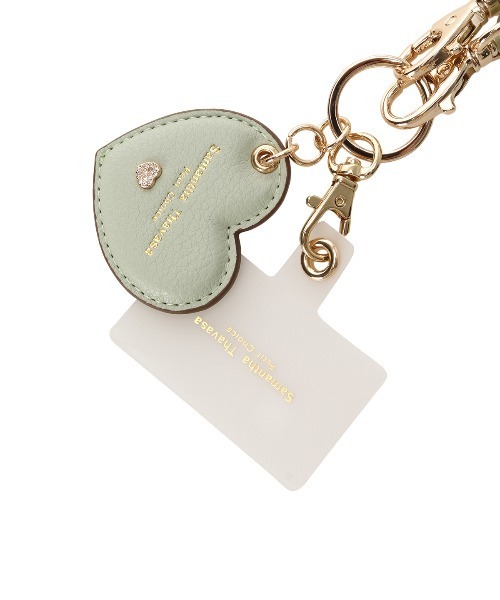 Samantha Thavasa Petit Choice（サマンサタバサ　プチチョイス）の「カラフルハート スマホストラップ（スマホケース/カバー・レディース・ブラック/ピンクベージュ/ミント/ライトブルー/イエロー・FREE）」の20枚目の写真