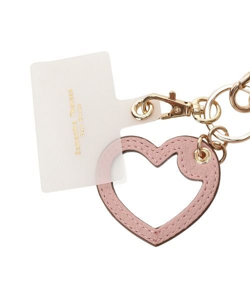 Samantha Thavasa Petit Choice（サマンサタバサ　プチチョイス）の「カラフルハート スマホストラップ（スマホケース/カバー・レディース・ブラック/ピンクベージュ/ミント/ライトブルー/イエロー・FREE）」の14枚目の写真