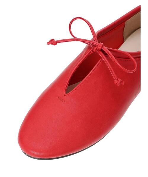 Samansa Mos2（サマンサ モスモス）の「リボンフラットシューズ（ドレスシューズ・レディース・ブラック/ベージュ/レッド・XL/L/M/S）」の16枚目の写真