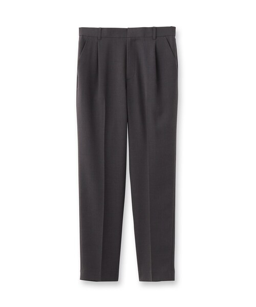 UNTITLED（アンタイトル）の「【接触冷感/UV/セットアップ可能】ライトウェイト タックテーパードパンツ（その他パンツ・レディース・ベージュ/ブラック/チャコールグレー・00/01/02/03/04/42/44/46/48/50）」の4枚目の写真