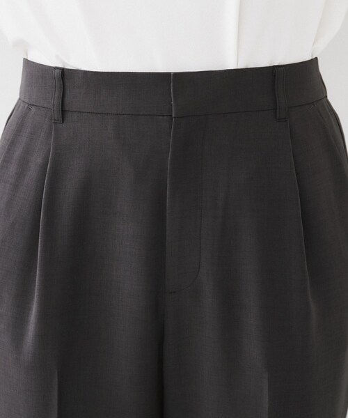 UNTITLED（アンタイトル）の「【接触冷感/UV/セットアップ可能】ライトウェイト タックテーパードパンツ（その他パンツ・レディース・ベージュ/ブラック/チャコールグレー・00/01/02/03/04/42/44/46/48/50）」の22枚目の写真