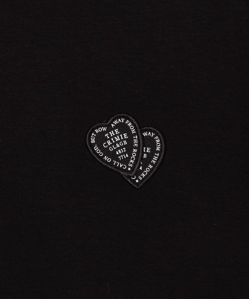 CRIMIE（クライミー）の「TWO HEART WAPPEN T SHIRT（Tシャツ/カットソー・メンズ・オートミール/ホワイト/ブラック・XXL/XL/L/M/S）」の5枚目の写真