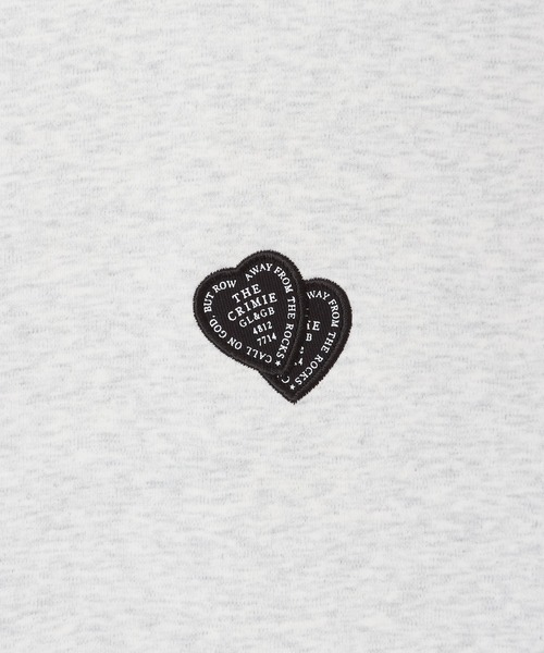 CRIMIE（クライミー）の「TWO HEART WAPPEN T SHIRT（Tシャツ/カットソー・メンズ・オートミール/ホワイト/ブラック・XXL/XL/L/M/S）」の8枚目の写真
