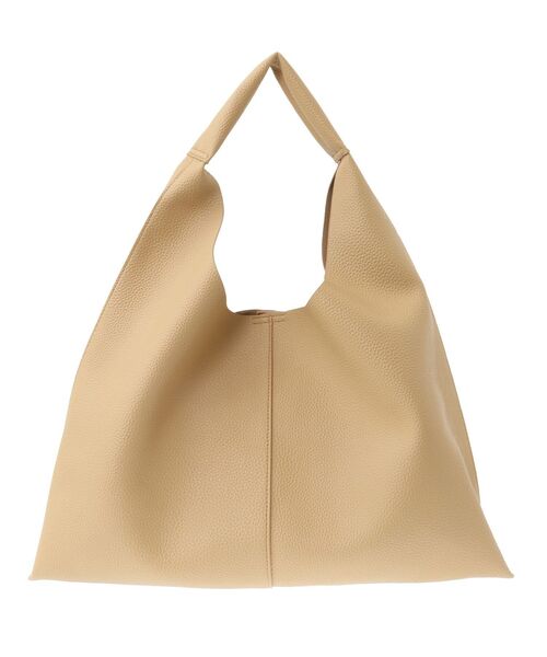 Green Parks(グリーンパークス)の「・QUON 軽量トライアングルトート(ハンドバッグ・レディース・チャコールグレー/ブラック/イエロー/グレイッシュベージュ・FREE)」の7枚目の写真