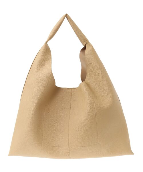 Green Parks(グリーンパークス)の「・QUON 軽量トライアングルトート(ハンドバッグ・レディース・チャコールグレー/ブラック/イエロー/グレイッシュベージュ・FREE)」の8枚目の写真