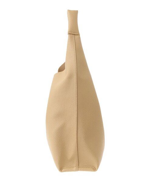 Green Parks(グリーンパークス)の「・QUON 軽量トライアングルトート(ハンドバッグ・レディース・チャコールグレー/ブラック/イエロー/グレイッシュベージュ・FREE)」の10枚目の写真