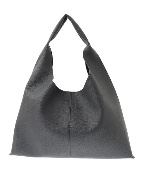 Green Parks(グリーンパークス)の「・QUON 軽量トライアングルトート(ハンドバッグ・レディース・チャコールグレー/ブラック/イエロー/グレイッシュベージュ・FREE)」の15枚目の写真