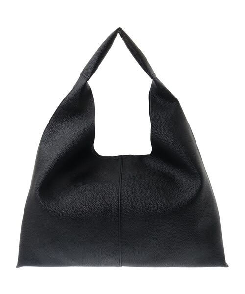 Green Parks(グリーンパークス)の「・QUON 軽量トライアングルトート(ハンドバッグ・レディース・チャコールグレー/ブラック/イエロー/グレイッシュベージュ・FREE)」の16枚目の写真