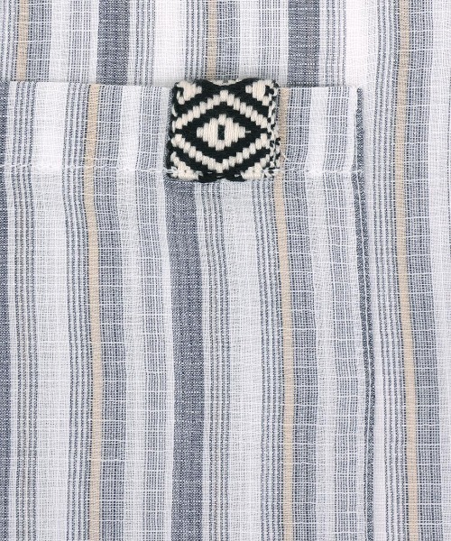 チチカカ(チチカカ)の「バンドカラードルマンシャツ(シャツ/ブラウス・レディース・その他1/ホワイト/チャコールグレー・FREE)」の20枚目の写真