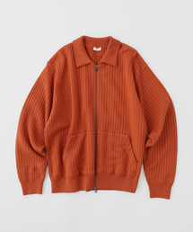 crepuscule / クレプスキュール Stripe Mesh Drizzler ブルゾン