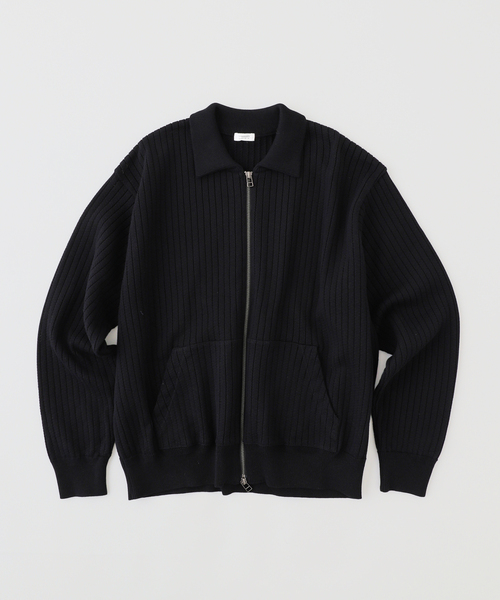 セール】crepuscule / クレプスキュール Stripe Mesh Drizzler