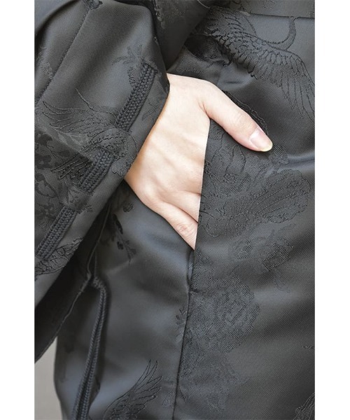 REZEN(リゼン)の「タッセル紐ジャガード羽織(その他アウター・メンズ・ローズ/イエロー/ブラック・LARGE/MEDIUM)」の7枚目の写真