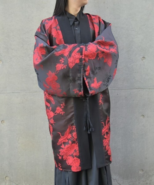 REZEN(リゼン)の「タッセル紐ジャガード羽織(その他アウター・メンズ・ローズ/イエロー/ブラック・LARGE/MEDIUM)」の15枚目の写真