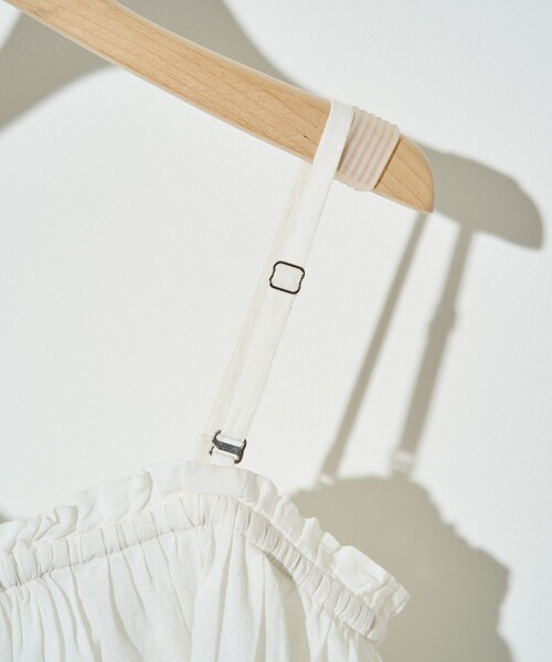 FREAK'S STORE(フリークスストア)の「インド スカラップ 2wayスカート トップス(スカート・レディース・オフホワイト/ブラック・フリ-)」の17枚目の写真