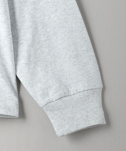 ＜MARMOT CAPITAL＞フェイスプリント ロングスリーブTシャツ　グレー MARMOT CAPITAL＞フェイスプリント ロングスリーブTシャツ グレー