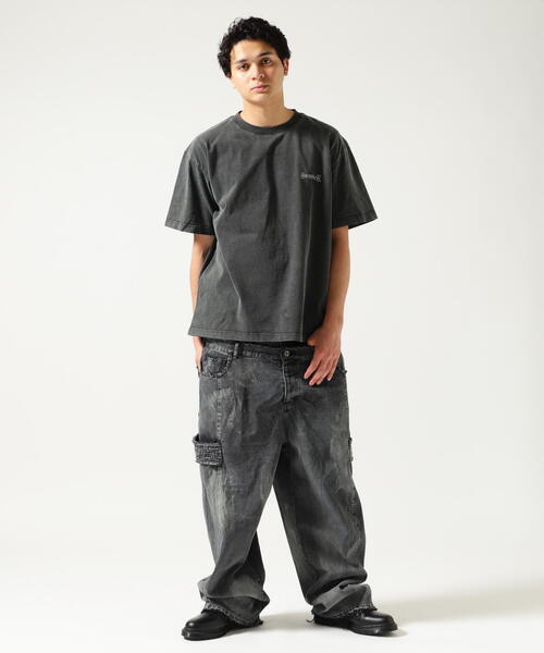 FR(13)NDS（フレンズ）の「FR(13)NDS/フレンズ/Double West Denim Pants（デニムパンツ・メンズ・ブラック・F）」の7枚目の写真