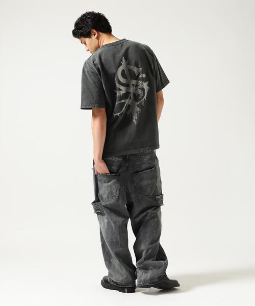 FR(13)NDS（フレンズ）の「FR(13)NDS/フレンズ/Double West Denim Pants（デニムパンツ・メンズ・ブラック・F）」の8枚目の写真