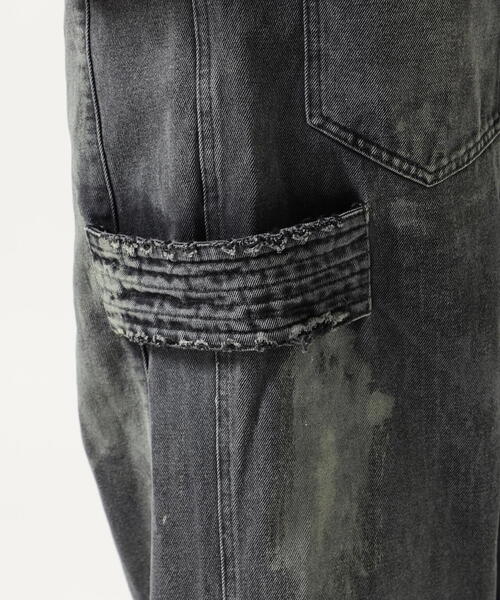 FR(13)NDS（フレンズ）の「FR(13)NDS/フレンズ/Double West Denim Pants（デニムパンツ・メンズ・ブラック・F）」の16枚目の写真