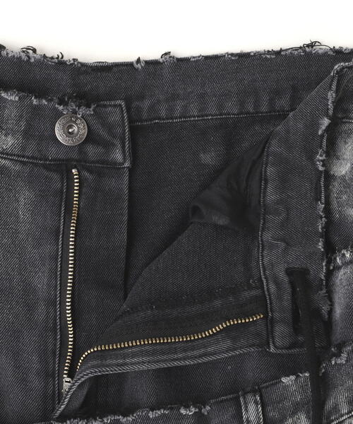 FR(13)NDS（フレンズ）の「FR(13)NDS/フレンズ/Double West Denim Pants（デニムパンツ・メンズ・ブラック・F）」の19枚目の写真