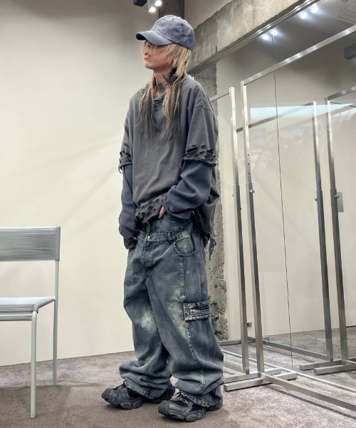 FR(13)NDS/フレンズ/Double West Denim Pants FR(13)NDS/フレンズ/Double West Denim Pants | ROYAL FLASH