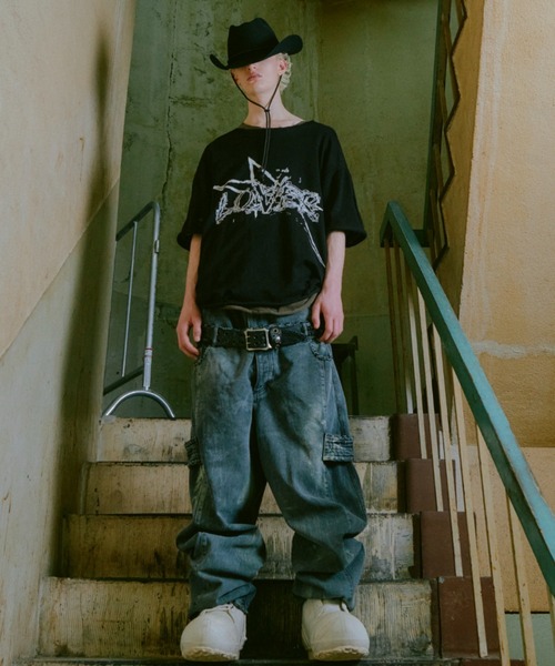 FR(13)NDS（フレンズ）の「FR(13)NDS/フレンズ/Double West Denim Pants（デニムパンツ・メンズ・ブラック・F）」の3枚目の写真