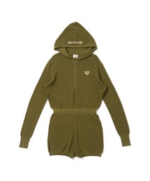 HTH(エイチティーエイチ)のhood romper(サロペット/オーバーオール)