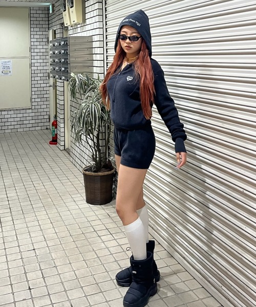 サロペット・オーバーオール・オールインワン HTH sweat hood romper hood romper（サロペット/オーバーオール）｜HTH（エイチティーエイチ