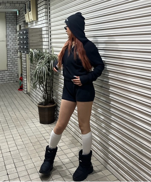 hood romper（サロペット/オーバーオール）｜HTH（エイチティーエイチ