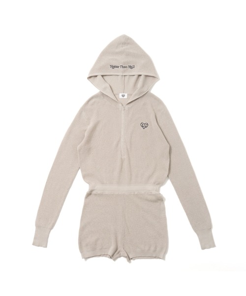 hood romper（サロペット/オーバーオール）｜HTH（エイチティーエイチ