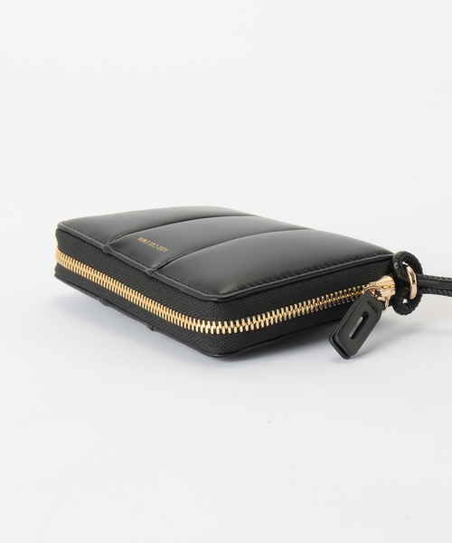 ADD CULUMN（アドカラム）の「ADD CULUMN/アドカラム PUFF MULTI WALLET（財布・レディース・キャメル/ブラック・FREE）」の10枚目の写真