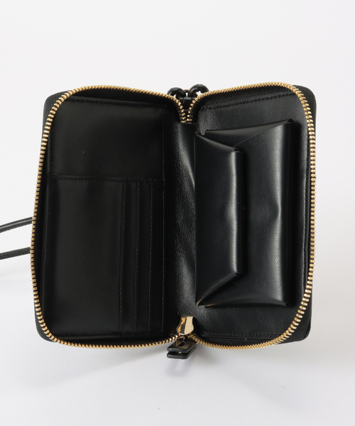 ADD CULUMN（アドカラム）の「ADD CULUMN/アドカラム PUFF MULTI WALLET（財布・レディース・キャメル/ブラック・FREE）」の12枚目の写真