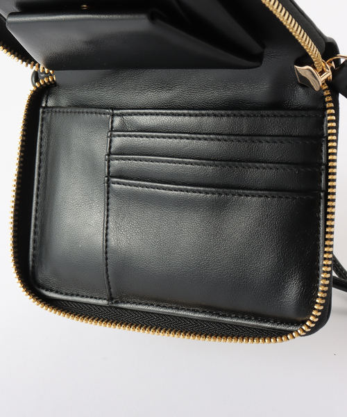 ADD CULUMN（アドカラム）の「ADD CULUMN/アドカラム PUFF MULTI WALLET（財布・レディース・キャメル/ブラック・FREE）」の13枚目の写真