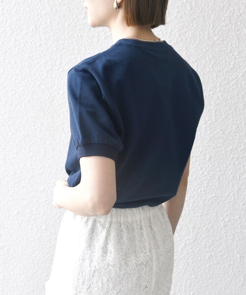 LACOSTE（ラコステ）の「【SHIPS any別注】LACOSTE: ワンポイント ロゴ ピケ クルーネック Tシャツ 25SS◇（Tシャツ/カットソー・メンズ・ホワイト/ライトグリーン/ネイビー・SMALL/MEDIUM/LARGE/X-LARGE/XX-LARGE）」の19枚目の写真