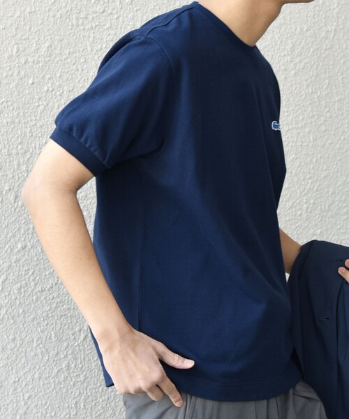 LACOSTE ラコステ カバーオール ジップジャケット ワンポイントロゴ シャツカラージップジャケット | LACOSTE/ラコステ | 三越伊勢丹