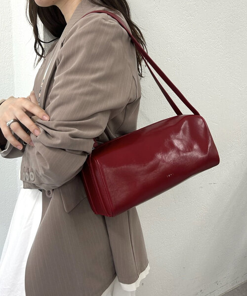 mystic（ミスティック）の「loti ダブルハンドルBAG（ハンドバッグ・レディース・レッド/ブラウン/ブラック・ONE SIZE）」の5枚目の写真